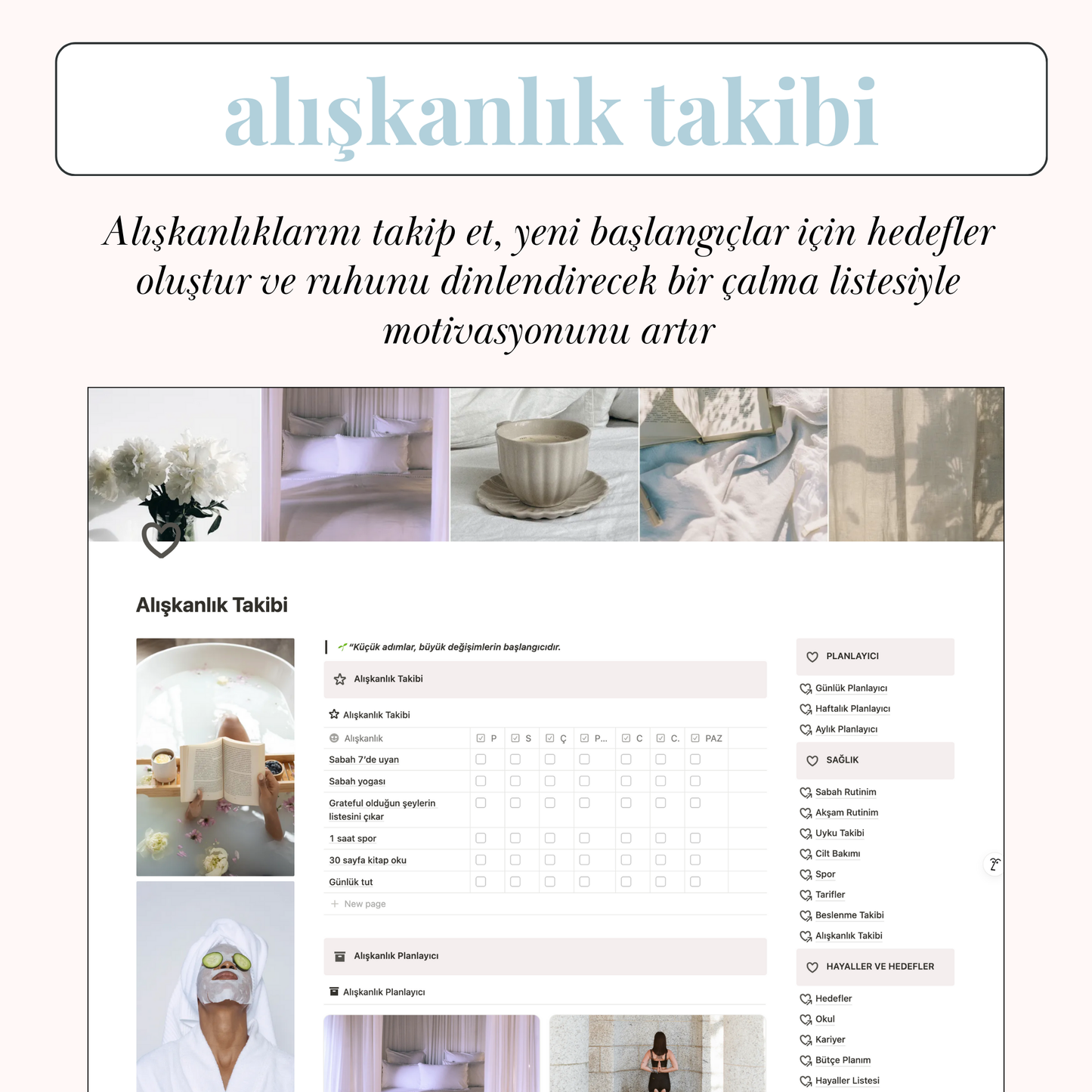 Hayat Planlayıcı Notion